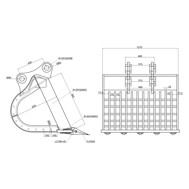lyzka-do-koparki-CAT320-skeleton-TKJ-Machinery-6.webp